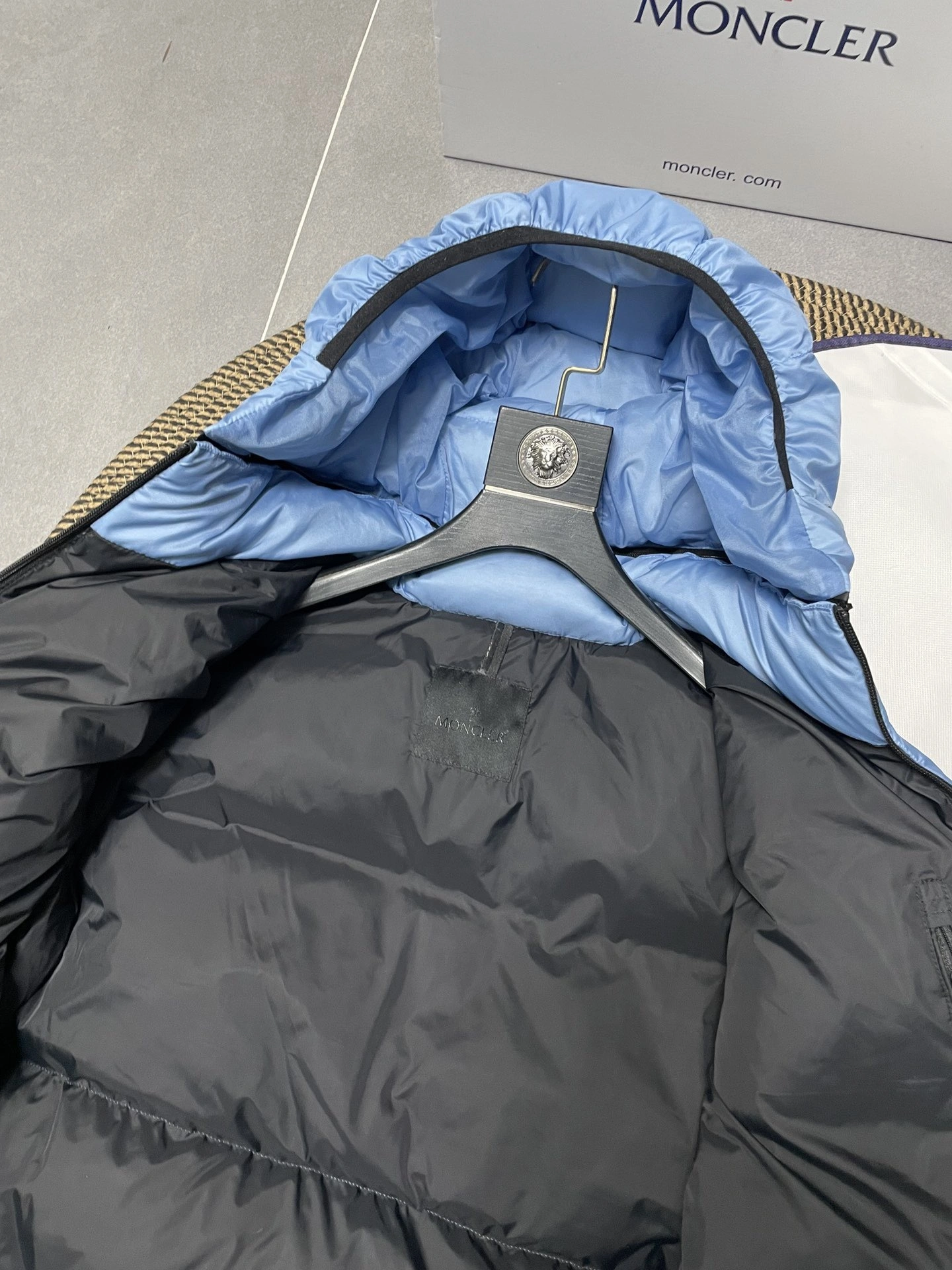 wg.luxury- 7o9385r Down jacket white goose down 2colour item:E-F443J0729-2H